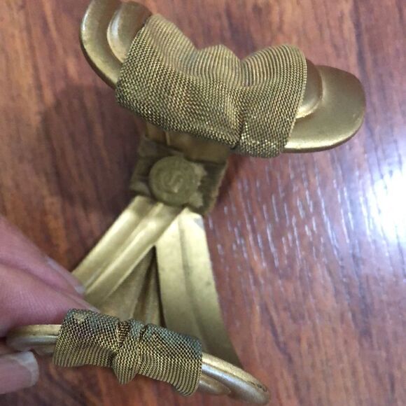 SARAH CAVENDER METAlWORKS mesh gold bracelet - Picture 3 of 7